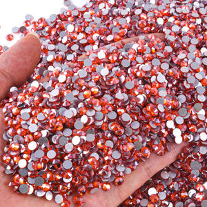 โรงงาน BOBOHOO ขายส่งโดยตรง คริสตัลไรน์สโตนแบบไม่ใช้ความร้อน 100 กรอส ซีรีส์ซาติน สำหรับตกแต่งเสื้อผ้าและฮู้ดดี้ - Product Image 2