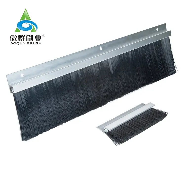 Door Seal Brush Ngưỡng Weatherstrip Loại Nhôm