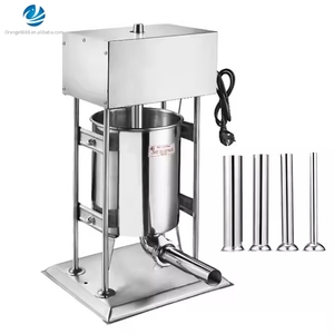 Machine à saucisses électrique automatique 30L, <span class=keywords><strong>poussoir</strong></span> à saucisses 10L 20L, machine de remplissage manuelle et électrique pour saucisses - Product Image 1
