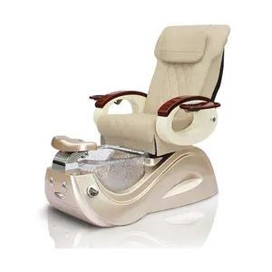 Cheap Price Luxury Modern Beauty Nail Salon Furniture Electric Pipeless Whirlpool Magnetic Jet Foot Spa Massage Pedicure Chair