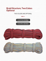 Corde d'escalade d'extérieur Camnal en nylon léger, résistante aux hautes températures, anti-usure, antistatique, spécialisée pour le jardin