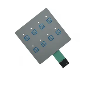 Custom Film Material Capacitive Touch Metal Dome Membrane Switch Sensors