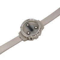 Lampes LED à points RGB PVC SMD3535 12V 30mm IP67 pour aménagement paysager et parcs d'attractions