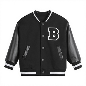 Veste d'hiver pour garçons 2023, blazer pour petits enfants, veste réversible en coton pour enfants - Product Image 4