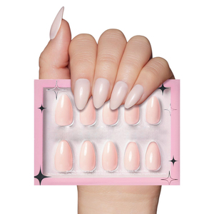 30 Uds 100% PCR postconsumo reciclado <span class=keywords><strong>Rosa</strong></span> sólido opaco claro <span class=keywords><strong>Rosa</strong></span> <span class=keywords><strong>Pastel</strong></span> corto ovalado reutilizable palo <span class=keywords><strong>uñas</strong></span> postizas prensa <span class=keywords><strong>en</strong></span> las <span class=keywords><strong>uñas</strong></span> - Product Image 2