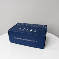 Caja de Cartón Corrugado para Envíos de Comercio Electrónico con Logotipo Personalizado, con Estructura Plegable y Tapa Encajable, para Caja de Suscripción de Cosméticos y Cuidado de la Piel