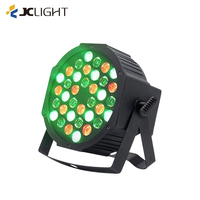 Projecteur PAR LED RGB 36 LED DMX, projecteur PAR DJ, activé par le son, télécommande, éclairage de scène pour discothèque, bar, fête, PAR LED 36