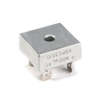 Nuevo Rectificador de Puente Cuadrado Original ZHANSHI KBPC3510 35A/1000V, Rectificador de Puente de Silicio, Componentes Electrónicos IC BOM