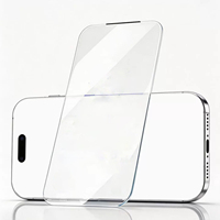 Protection d'écran en verre trempé pour iPhone 18 Pro Max 17 Air 16 Plus 15 Pro 14 13, film ultra-clair HD à bords incurvés