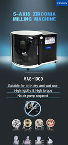 5 assi dentale umido e secco <span class=keywords><strong>CAD</strong></span> <span class=keywords><strong>CAM</strong></span> fresatrice per cliniche odontoiatriche zirconio blocco taglio attrezzature - Product Image 5