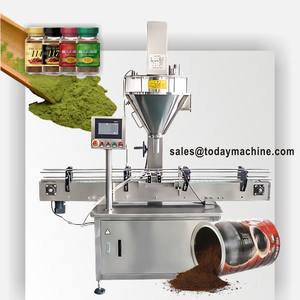 Máquina de llenado y tapado de botellas de chile en polvo completamente automática Máquinas de llenado de polvo de especias secas para pequeñas empresas - Product Image 6