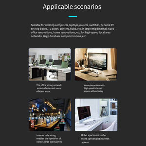High Quality 86 Type Universal 1/2/<strong>3</strong>/4 Ports Face Plate <strong>Network</strong> LAN Panel RJ45 Wall <strong>Computer</strong> Socket Plug Manufacturer Cat5e/6 - Product Image 4