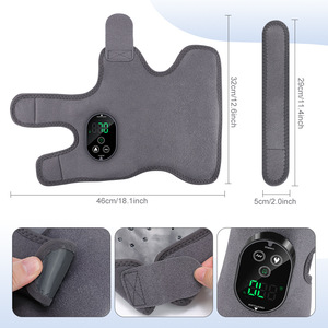 Heated Ankle Wrap <b>Massager</b> with Vibration | Rechargeable Hot Compress for Foot and Joint Relief Factory Direct - Product Image 5