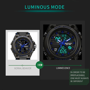 Reloj Deportivo Multifuncional Sanda 739 con Doble Pantalla, Esfera Grande Luminosa, Reloj de Pulsera Digital Resistente al Agua - Product Image 5