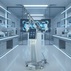 เครื่องเลเซอร์ CO2 Fractional 10600nm RF Tube กำลังไฟ 3000W สำหรับลบรอยแผลเป็น ฟื้นฟูผิวอย่างล้ำลึก กระตุ้นคอลลาเจน ใช้ได้ทั้งที่บ้านและเชิงพาณิชย์ - Product Image 1