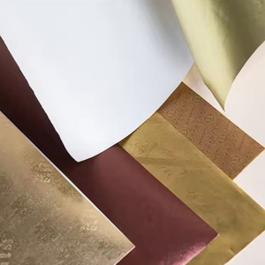 ม้วนอลูมิเนียมฟอยล์สีทองนูนเกรดอาหารกว้าง30ซม. บรรจุภายในสำหรับบุหรี่ฟอยล์โลหะพรีเมี่ยม - Product Image 3