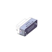 Conector hermético de paso al vacío Peek DB15 macho de densidad estándar (incluye pines)