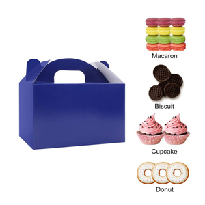 Fabrik-OEM Weiße Geschenkboxen mit Griffen aus Recyclingmaterialien & Schaumstoffeinlage für Hochzeit, Geburtstag, Babyparty - Product Image 3