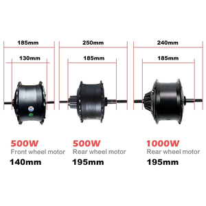 Kit <span class=keywords><strong>de</strong></span> roues avant et arrière pour vélo électrique, <span class=keywords><strong>moyeu</strong></span> <span class=keywords><strong>de</strong></span> <span class=keywords><strong>roue</strong></span> 20X4.0, 500W 1000W, accessoires <span class=keywords><strong>de</strong></span> modification pour Super 73 - Product Image 2