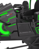Console de jeux d'arcade et cockpit de simulateur de vol à mouvement complet VR Star Ride 2 sièges VR Star Space