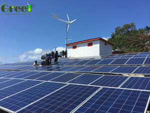 5KW 6KW 10KW <span class=keywords><strong>15KW</strong></span> 풍력 태양광 하이브리드 시스템 녹색 에너지 피치 제어 풍력 터빈 맞춤형 - Product Image 5