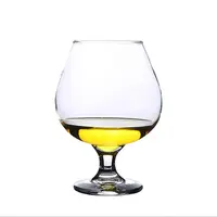 Promozionale vario bene durevole facendo uso della tazza di vetro del Brandy delle bevande alcoliche del piede basso 130 ml