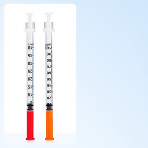Amostra Grátis de Seringa de Insulina 0.3ml, Calibre 31, 8mm, 30 Unidades, Seringa de Insulina com Agulha 30g 31g 1/2", Seringas Veterinárias - Product Image 3