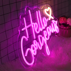 Lettres au néon LED personnalisées pour les propositions de mariage Fiançailles Couples Décoration murale pour les magasins Fêtes Enseignes au néon personnalisées - Product Image 1
