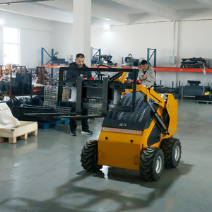 Mini Compact <b>Wheel</b> Front Skid Steer <b>Small</b> Track EPA CE 5 Engine High Efficiency Professional - Product Image 5