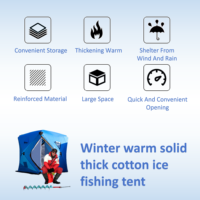 Pop Up personnalisé extérieur Mobile Sauna tente chambre Portable carré randonnée isolé Camping glaçon pêche tente hiver chaud tente