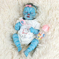 Lifereborn 18 pouces 46cm 3D peinture Avatar bébé poupées réaliste dormir nouveau-né Reborn poupées pour enfants cadeaux