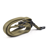 Sangle de fusil tactique réglable en polyester camouflage, double point d'attache, durable, accessoires pour la chasse - Grande Vente