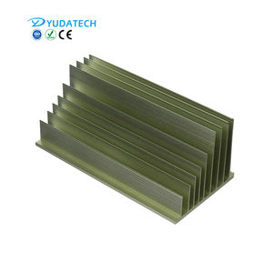 Custom Industrial LED Dissipador De Calor Extrusão De Alumínio Caso Dissipador De Calor Fino Com Perfis De Alumínio De Aleta Personalizados - Product Image 4