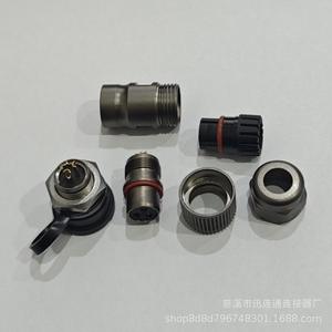 ปลั๊กเสียบการบิน St12 กันน้ำ M12 Ip66 โลหะผสมสังกะสี ชุบทองแดง ขั้วต่อไฟฟ้า - Product Image 3