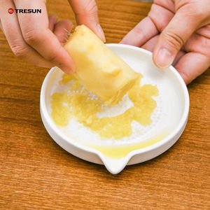 Râpes à légumes et fruits personnalisées pour cuisine, en porcelaine blanche, pour oignon, gingembre, ail, carotte, mini râpes en céramique - Product Image 3