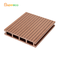 Supereco Exemple de commande Planche de terrasse extérieure en WPC Durable Imperméable Terrasse extérieure Carreaux de terrasse en WPC brossé Plancher de terrasse