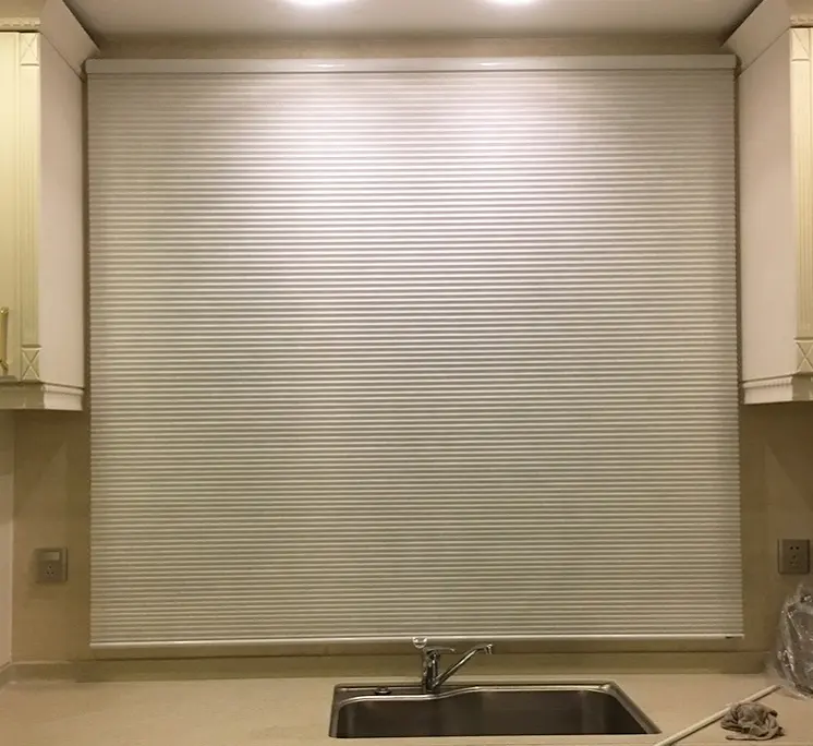 Großhandel einfache Installation Dekoration Sonnen filter Vorhang temporären Verschluss Bad Plissee Vorhang