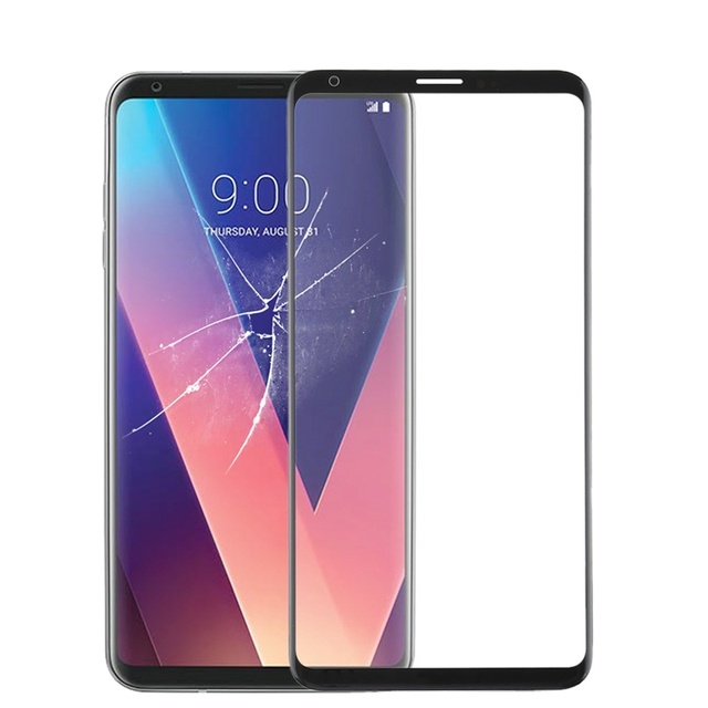 Replacement Outer Glass Lens and Front Glass Screen Panel for LG V30 Mobile Phone LCD Parts