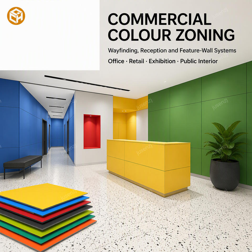 Multi Color Aluminium Composite Panel Printable Surface Commercial ...