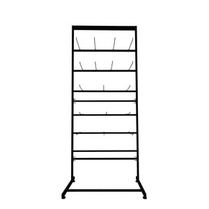 Treo hiển thị đứng với 6 lớp 4 móc mỗi thanh kẹo Dép vớ Rack hiển thị - Product Image 2