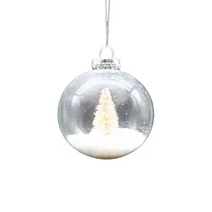 popular 8 inch christmas decoration glass ball for christmas tree