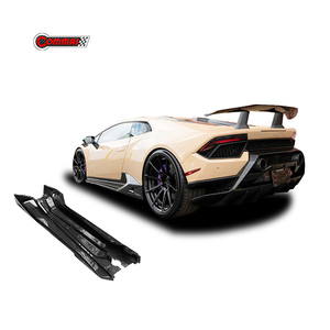 Faldones Laterales de Fibra de Carbono Estilo Vors para Lamborghini Huracán Performante LP640, Piezas de Auto - Product Image 1