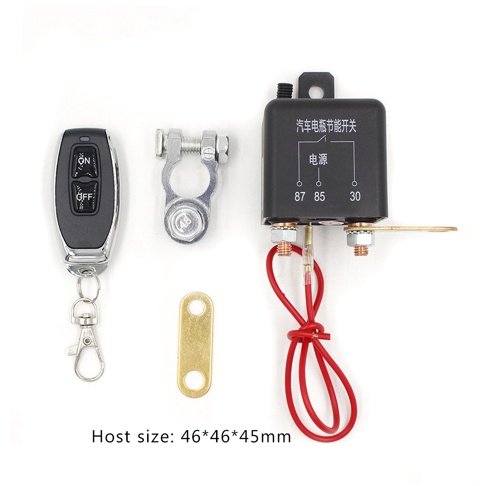 QWORK® 12V 240A auto-accu-isolatorschakelaar met digitaal