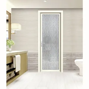 Hot Sales Customized Design Artistic Tempered Glass Door Elegant Design Aluminum Casement Doors for Villa