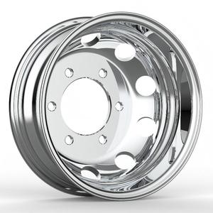Jantes en alliage véritable Nippon 16.5x5.5j <span class=keywords><strong>17</strong></span> <span class=keywords><strong>17</strong></span>.5 22.5 pouces, neuves, 100% forgées, anneau en fer de 35 mm d'épaisseur, construction en anneau d'acier robuste - Product Image 2