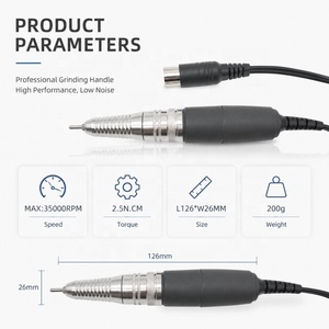 Matériel <span class=keywords><strong>professionnel</strong></span> japonais <span class=keywords><strong>pour</strong></span> ongles UP200 Kp60 : Lime à ongles électrique <span class=keywords><strong>pour</strong></span> polissage et ponçage, équipement de manucure et nail art - Product Image 3