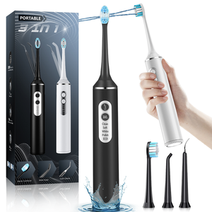 Dispositivo de Cuidado Dental Sónico Inteligente 3 en 1, Irrigador <span class=keywords><strong>Bucal</strong></span> IPX7, 4 Modos de Limpieza, 3 Accesorios, Cepillo de Dientes de Cerdas Suaves, Irrigador <span class=keywords><strong>Bucal</strong></span> - Product Image 1