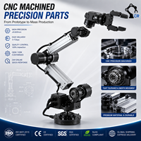 Fabricant de composants de bras robotiques usinés sur mesure par CNC, composants de liaison et de boîtier de joint, services d'usine OEM ODM