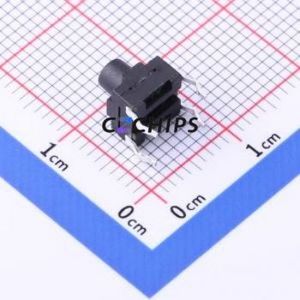TSG001A06526A Tactile Switch Through hole Component (THT) Switch Round Button 2.6N Through Hole 6.15mm - Product Image 2
