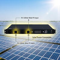 Sistema Rectificador Solar IBAN POWER EPS 48100 4000W 48V 80A para Telecomunicaciones, Módulo Solar de 1U para Montaje en Rack, para Alimentación de CC en Estaciones Base